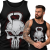 TANK TOP NA SIŁOWNIĘ  WORK HARD 2